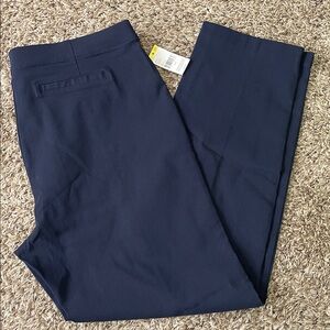 Covington Navy Blue Dress Pants Slacks XL Petite